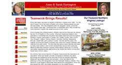 Desktop Screenshot of anneharrington.com